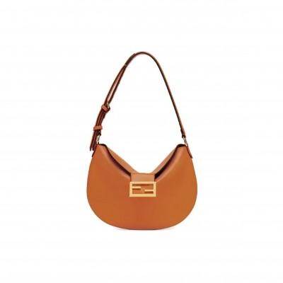 FENDI CROISSANT SHOULDER BAG 8BR790AF2PF1C6J (30*23*1cm)